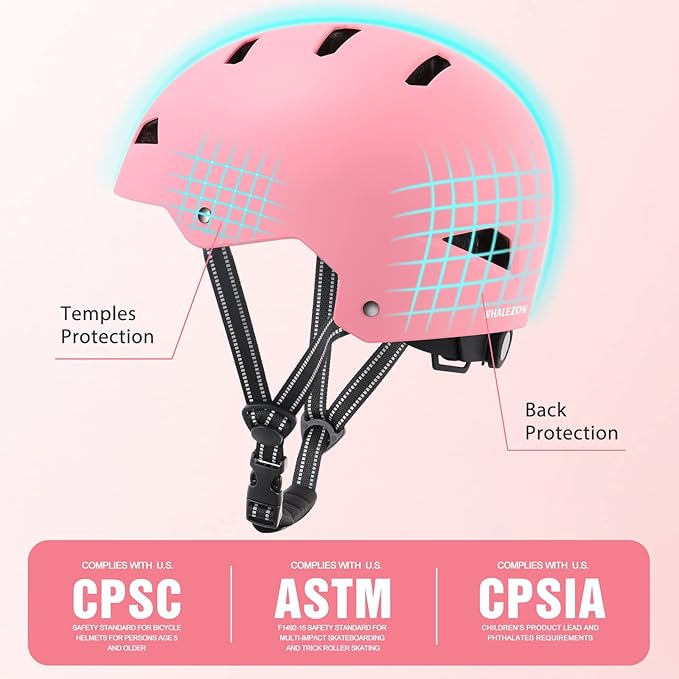 Kids Bike Helmet Ages 3-5-8-14, CPSC ASTM CPSIA Certified Toddler Helmet