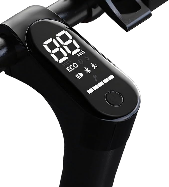 Electric Scooter Adults, Foldable 8.5" Tires E Scooter for Adults, 19 Mph, 350W Motor Fast Cooter, Kick Scooters Max 21 Miles Long Range for Commuting, Heavy Duty E-Scooter with Dual Braking System