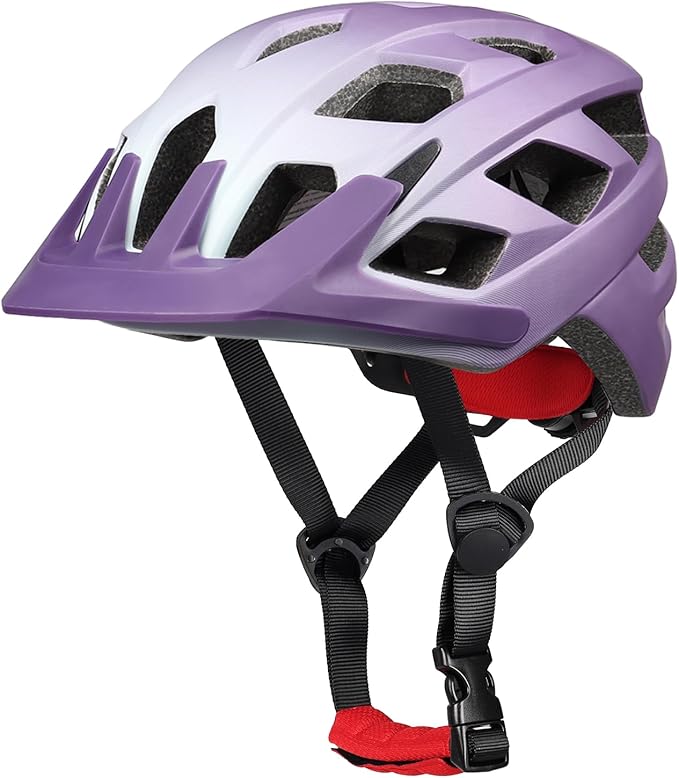 Kids Bike Helmet, 2 Size Adjustable for Youth Toddler Boys & Girls 3-5-8-10-12-14 Years, Child Helmets with Visor for Skating Cycling Scooter