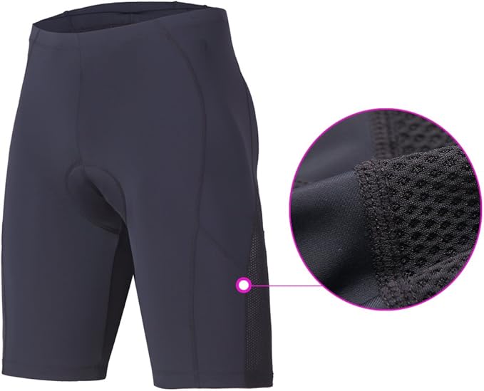 beroy Men's Comfortable Bicycle Cycling Pants, 3D Padded Bike Shorts