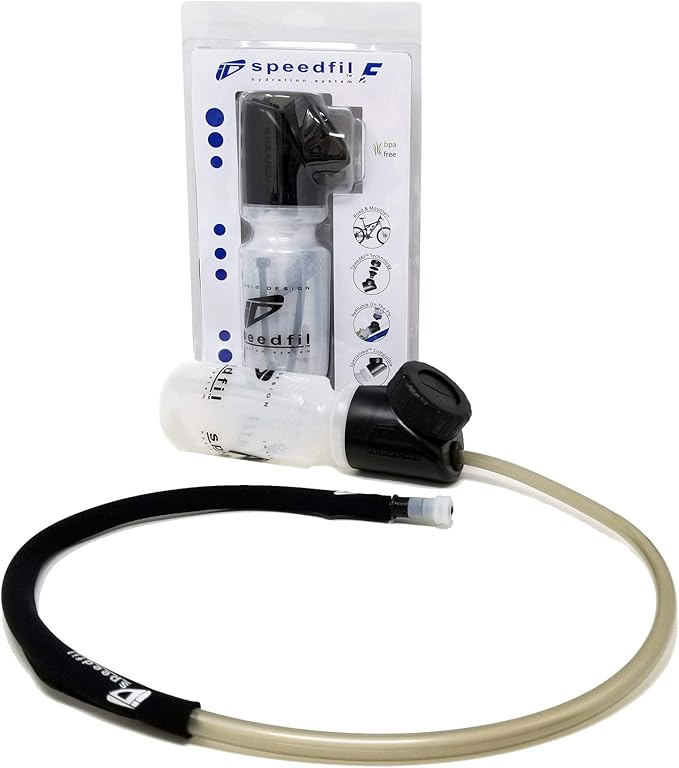 F2 Bicycle Water Bottle Hands-Free All Purpose Hydration System with Refill Port