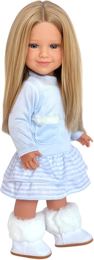 Kennedy and Friends 18 Inch Fashion Dolls- Tilt and Pose Feature and All Vinyl (F01-Dnvr)
