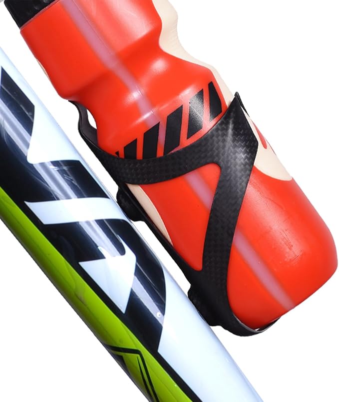 ThinkTop 2 Pack Ultra-Light Full Carbon Fiber Bicycle Bike Drink Water Bottle Cage Holder Brackets for Road Bike MTB Cycling