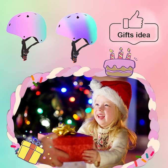 Kids Bike Helmet for 2-3-5-8-14 Ages Girls,Boys,Toddler,Kids and Youth, Ventilation and Impact Resistance Toddler Bike Helmet for Multi-Sport Bicycle Scooter Inline Roller Skate and Skateboarding