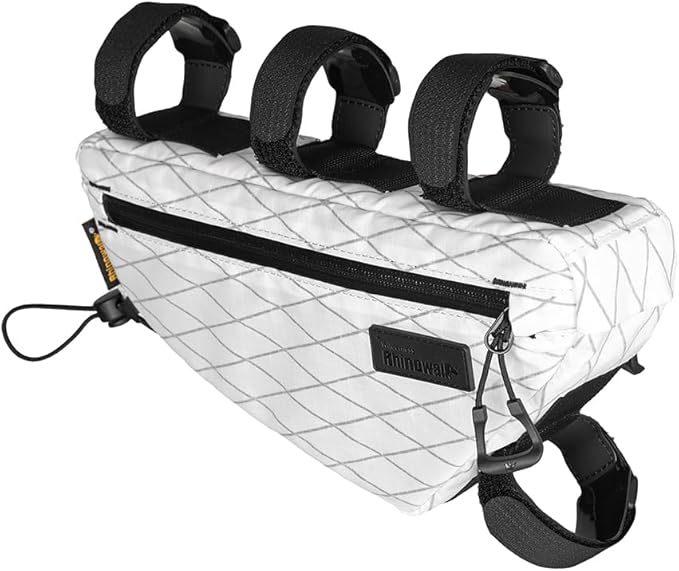 Rhinowalk Bicycle Front Frame Bag Bike Under Top Tube Triangle Bag Lightweight 1.7L Cycling Accessories Nylon Pack Pouch for Mountain Road Bike