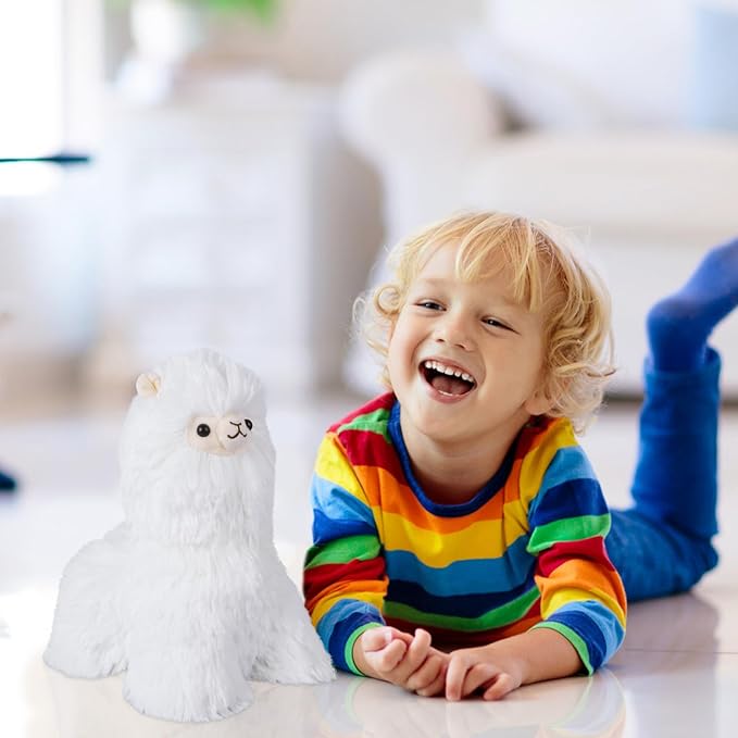 Llama Stuffed Animals, Microwavable Heating Pads Plushies for Soothing & Relaxation, Stuffed Alpaca Plush Toys for Stress Relief, Cuddly Lavender Scented Stuffed Doll for Kids, Llama Gifts