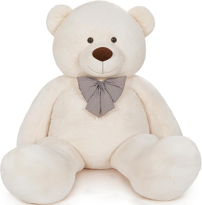MaoGoLan Giant Teddy Bear 10ft Stuffed Animal, Huge Jumbo Size 10 Feet Teddy Bear Plush, Charming and Fluffy Teddy Bear for Decorations, Celebrations,Valentines Day,Baby Shower,White