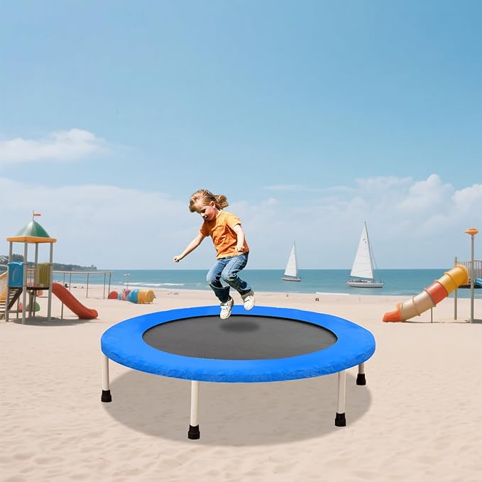 Eapmic Trampoline Pad Replacement, Trampoline Safety Pad, Spring Cover for 8ft 10ft 12ft 14ft 15ft 16ft Round Trampoline with Waterproof Foam Padding, Universal Trampoline Accessories