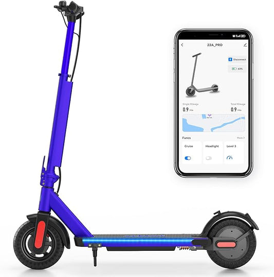 Caroma Electric Scooter, 750/500/350W Motor & 25/20 MPH Speed, Fast Adjustable Electric Scooter for Adults Max 25/20 Miles, Foldable Commuting E-Scooter w. Dual Braking System & Cruise Control