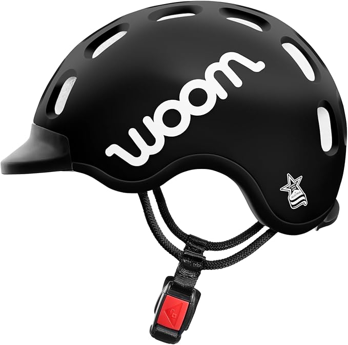 woom Kids’ Bike Helmet, Adjustable Children's Pinch-Free Helmet for Roller Skating & Scooting, Safe Bicycle & Cycling Helmet for Boys & Girls (1-14 Years Old)