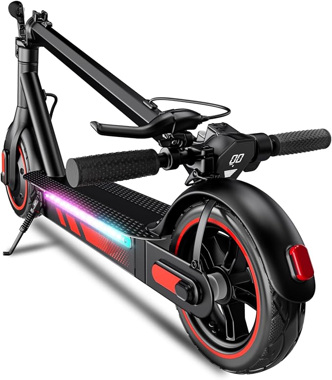 Electric Scooter Adult, 19-25 MPH Max Speed, 21-28 Miles Long Range, E Scooter with 8.5"/10" Tires, 350W/500W/600W Motor, Cruise Control and Dual Braking, Foldable Electric Scooter for Adults
