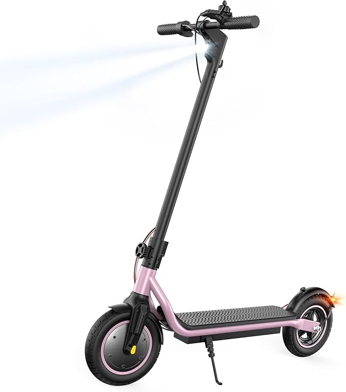 Electric Scooter, 650W/500W/350W Powerful Motor, 22/18 MPH Top Speed, 23/21 Miles Long Range, 10"/8.5" Pneumatic Tires, Smart App, UL Certified Foldable Commuting Electric Scooter for Adults and Teens
