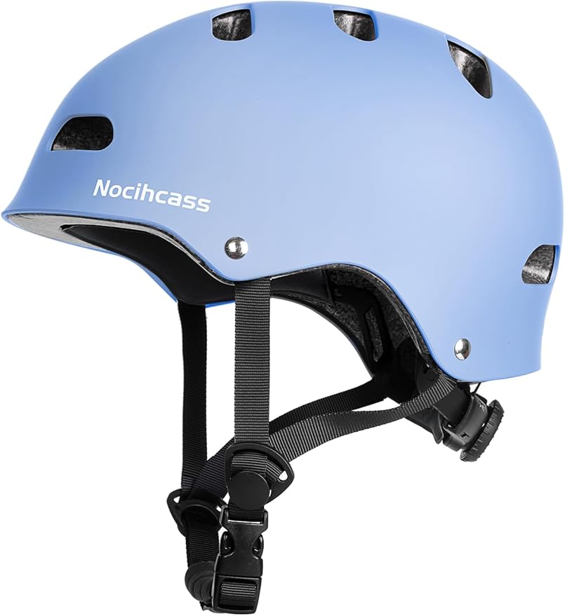 Skateboard Bike Helmet,Multi-Sport with Premium Safety & Ventilation,Shock-Absorbing,Adjustable for Cycling Scooter Commuter Skate Protection for Youth Adult