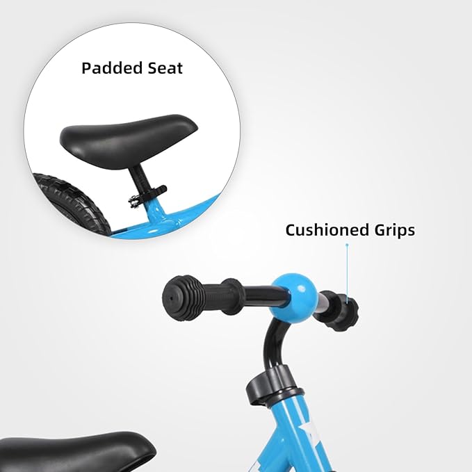 JOYSTAR Toddler Balance Bike 2 Year Old, Age 18 Months to 5 Years Old, No Pedal Bike with Adjustable Handlebar and Seat, Gift for 2-4 Boys Girls