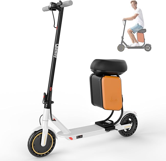Electric Scooter - 8.5"/10" Solid Tire, Powerful 350W/500W Motor, Top Speed 19 MPH, Max 16-22 Miles Ranges, Load 265LBS, Aluminum Alloy Frame Foldable Commuting Escooter for Adults & Teens