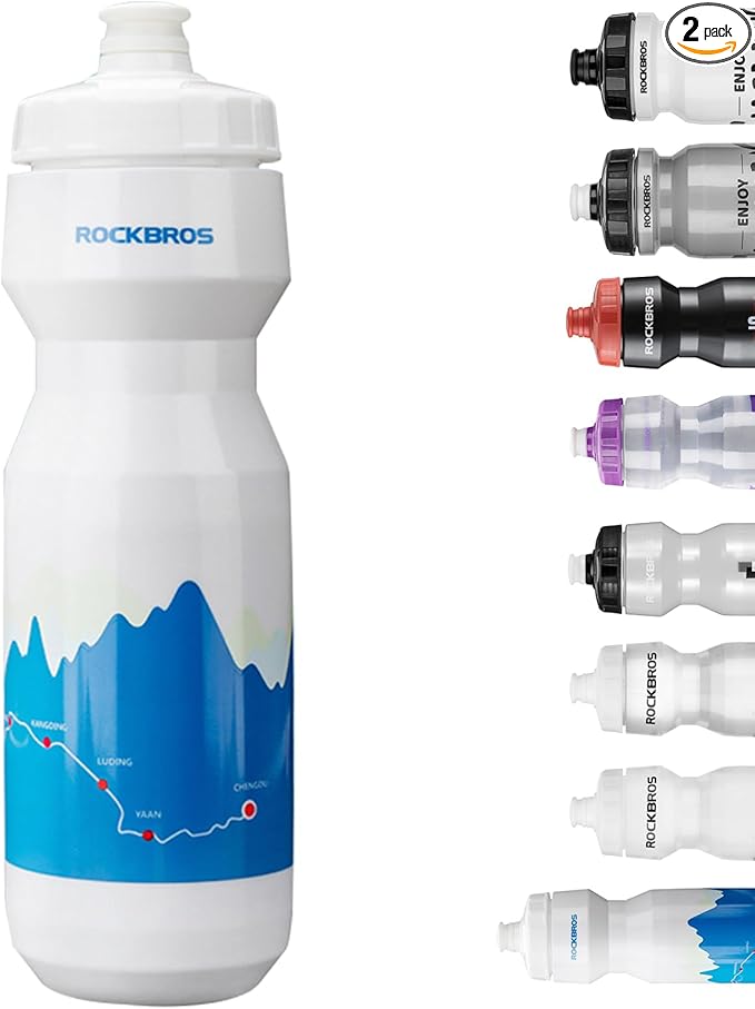 ROCKBROS Cycling Water Bottle, 20-25oz Cycling Bottle, BPA-Free
