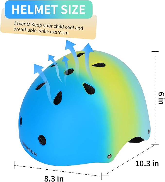 Kids Helmet Toddler Bike Helmets for Ages 2-3-5-8-14 Years Kids Girls Boys Youth, Adjustable Multi-Sport Helmet for Skateboard Cycling Scooter Balance Bike Inline Skating Longboard Roller Skate