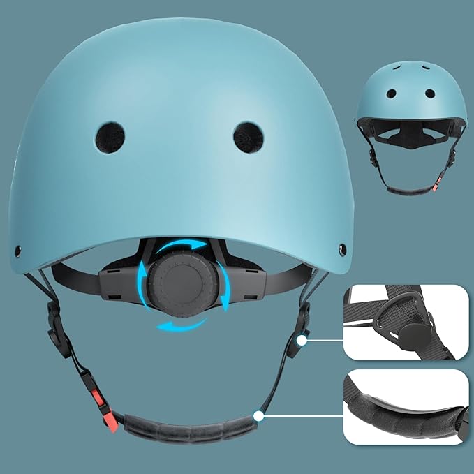 Glaf Toddler Helmet for 2-8 Years Kids Bike Helmets Baby Girls Boys Multi-Sport Adjustable Skateboard Bicycle Helmet Lightweight 3 Sizes for Toddler to Youth 8-14