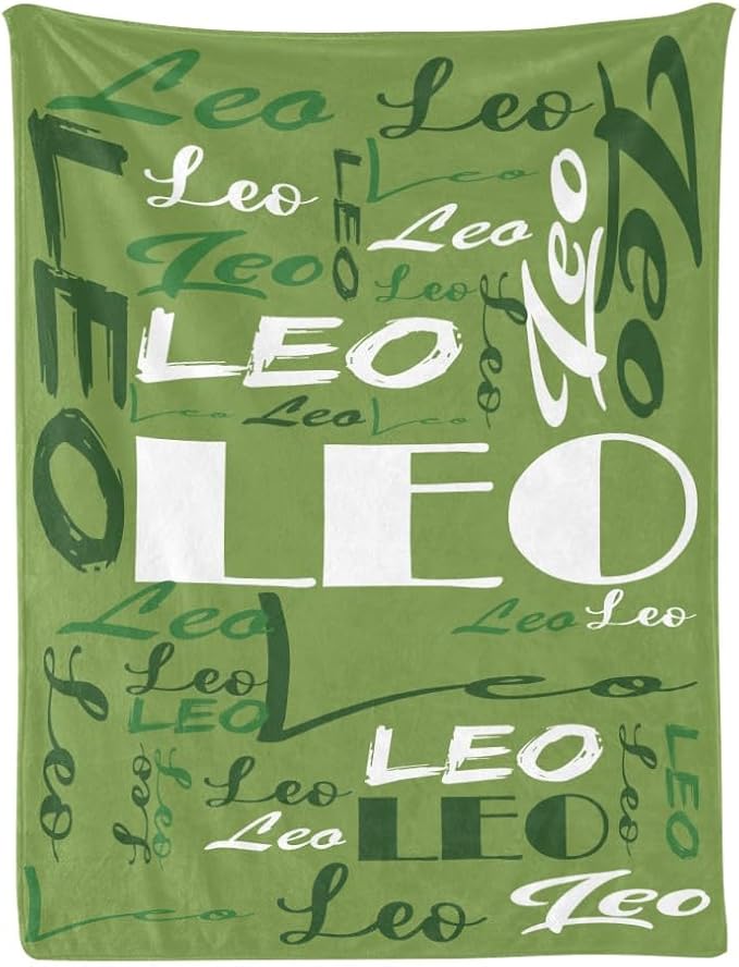 Dr.TOUGH Personalized Name Blanket Personalized Blanket for Adult Kids Flannel Customized Personalized Blankets and Throws