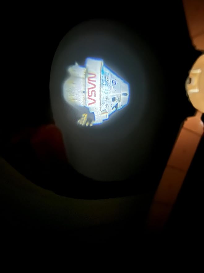 MUKIKIM NASA Future Explorers - Gateway Space Station Interactive Model. Build & Learn STEM Education & Interactive Space Exploration for Kids. with Projector, Orion Capsule & Rotating Solar Panel!