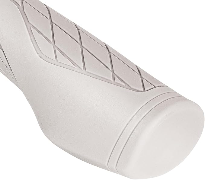 SOLODRIVE Ergonomic Design Mountain Bike Grips, Comfortable Bicycle Handlebar Grips, Single Lock-on and Non-Slip MTB Handle, Fit MTB, E-Bike, Hybrid, Scooter