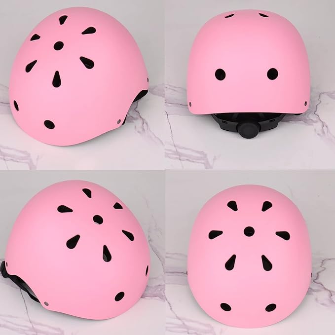 Kids Bike Helmet Set, CPSC Certified with Knee Pads Elbow Pads Wrist Guards,Adjustable Helmet for Ages 3-5-8-15 Toddler Kids&Youth,Bicycle Skateboarding…