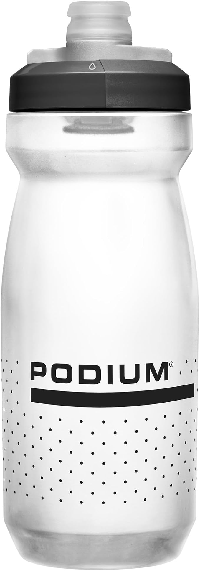 CamelBak Podium Bike Squeeze Water Bottle Carbon, 21oz