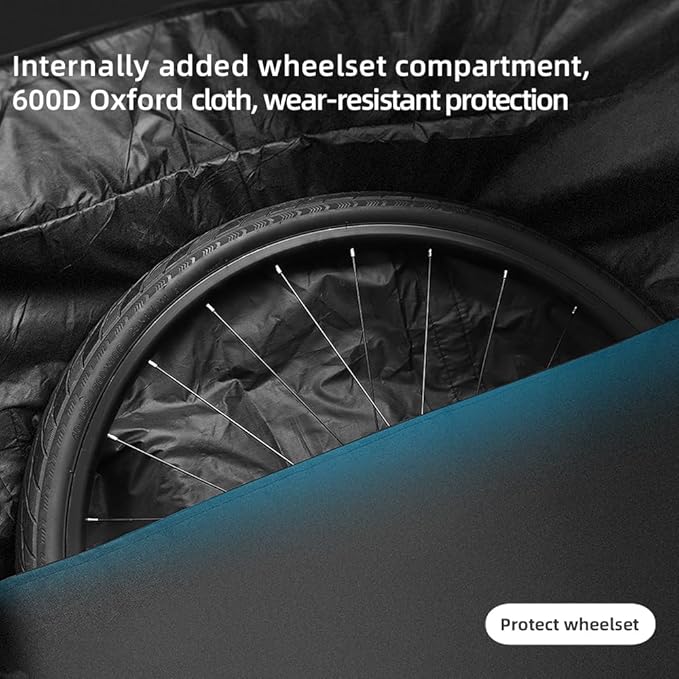 29 inch Bike Travel Bag Bike Storage Bag Folding Bike Bag Bicycle Case Fits 29 inch,27.5inch,700C or Below Bikes, Bicycle Transport Case Bike Transport Bag (For 29 inch Bike Bag)