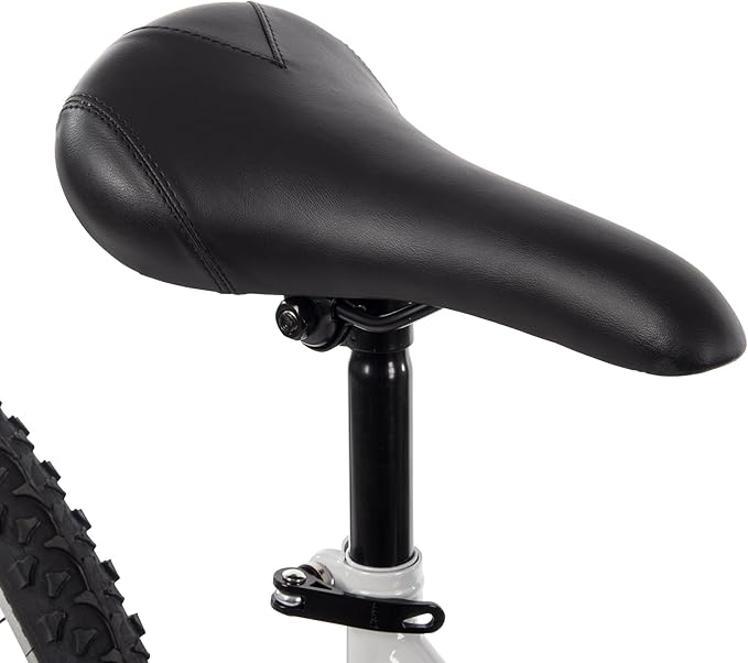 Huffy Stone Mountain Hardtail Mountain Bike for Boys/Girls/Men/Women, 20"/24"/26" Sizes, 6 or 21 Speed Shimano Twist Shifting, Front or Dual Suspension, Comfort Saddle, Sleek Colors