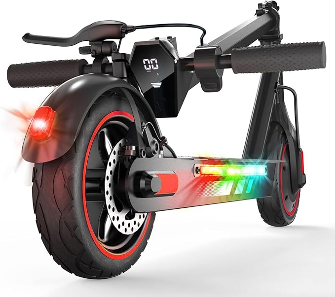 Electric Scooter for Adults, 19/25 Mph Max Speed, 21/25/35 Miles Range,350/500/600W APP Control E-Scooter with 8.5"/10" Inflatable tire, Foldable Escooter with App Control, UL 2272 Certified