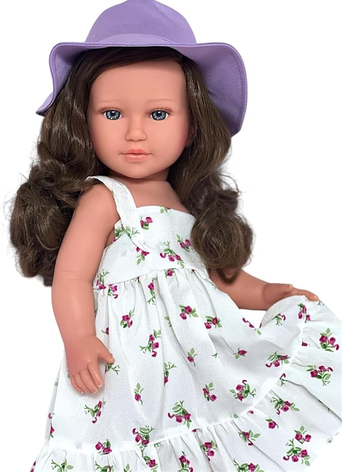Kennedy and Friends 18 Inch Fashion Dolls- Tilt and Pose Feature and All Vinyl (F01-RslRmr)