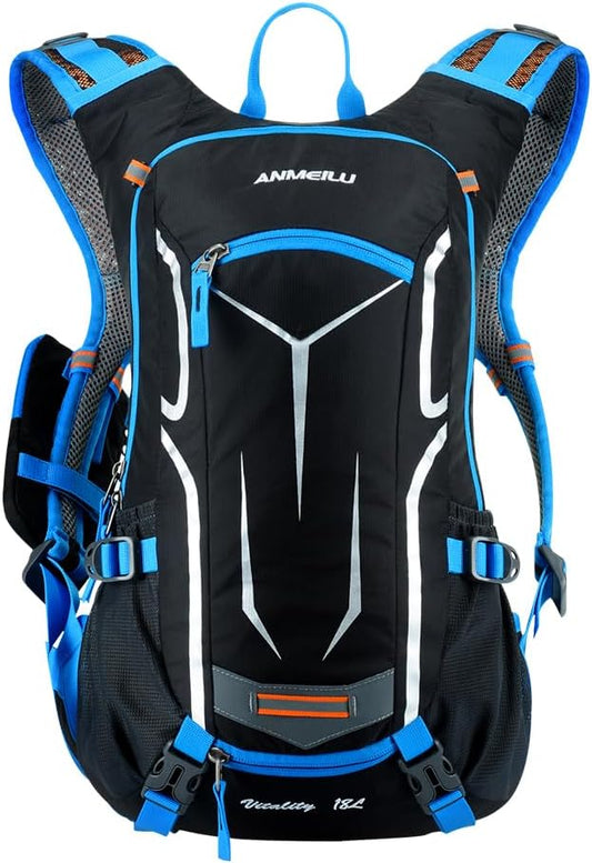 Outdoor Cycling Backpack, 18L, Black