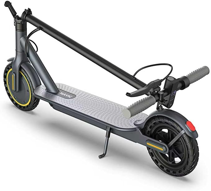 NAVIC Electric Scooter with Dual Suspension/Braking, 350W/500W Motor, 19/22 Mph, Max 22/27/49Mi Range, Foldable E Scooter for Adults with App