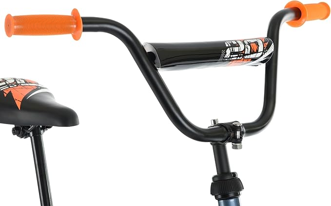 Huffy Upshot 12/16/20 Inch Boys' Bike for Kids, Ages 3+ Years Old, Multiple Color Options, Removable Training Wheels (12" and 16" Only), BMX Design, Designed for Growth, Durable, Easy Assembly