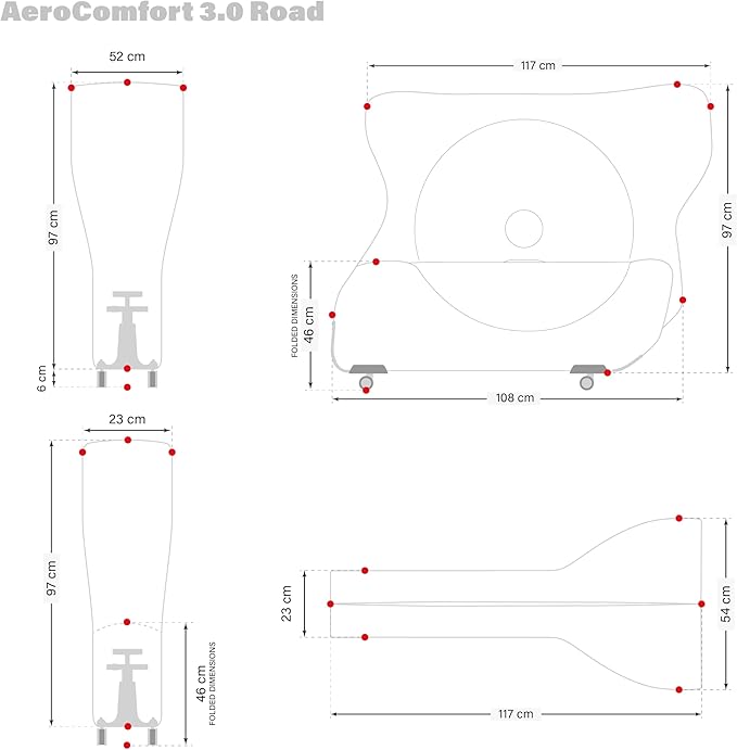 SCICON AEROCOMFORT 3.0 TSA Route Transport Bag