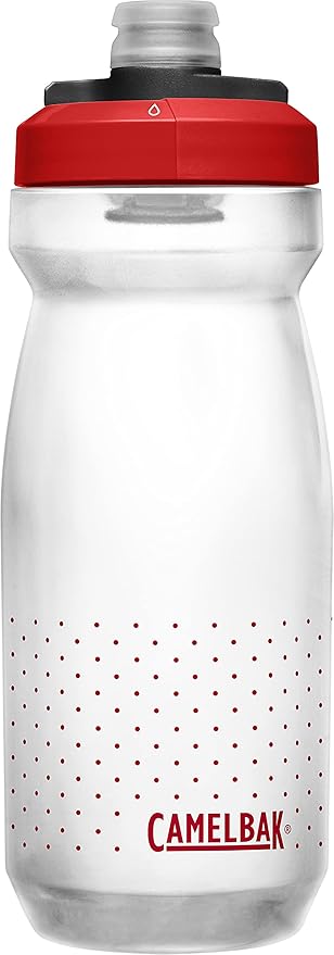 CamelBak Podium Bike Water Bottle 21oz, Fiery Red