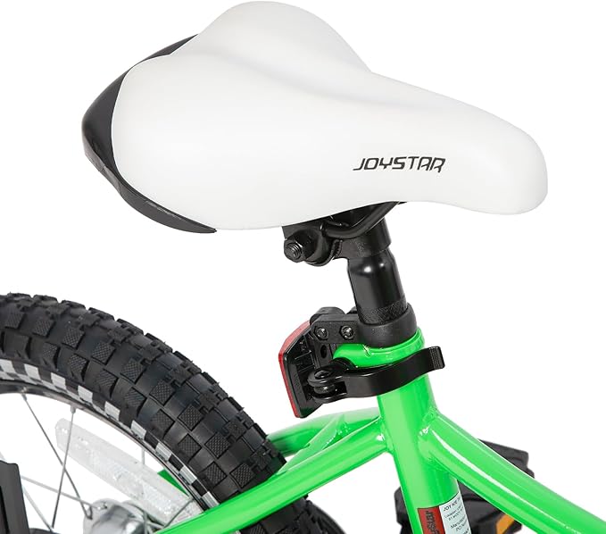 JOYSTAR Little Daisy Kids Bike for Girls Boys Ages 2-7 Years, 12 14 16 Inch Girls Bikes with Doll Bike Seat & Streamers, Boys Bike with Flag & Number Plate, Multiple Colors