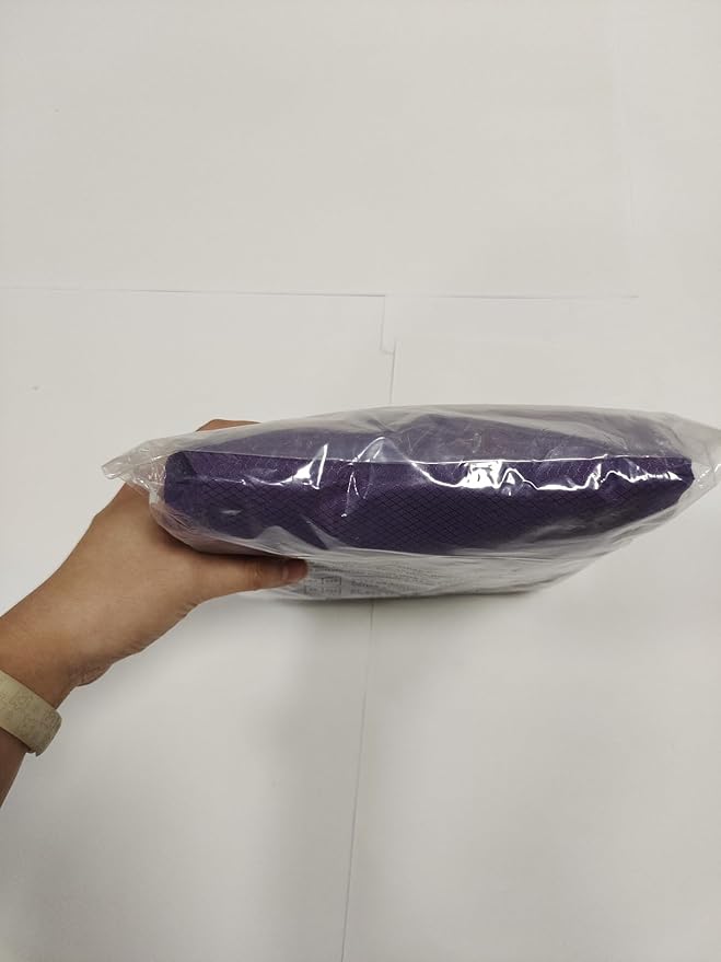 ZOMAKE Lightweight Packable Backpack 35L, Light Foldable Backpacks Water Resistant Collapsible Hiking Bag, Compact Folding Day Pack for Travel Camping(Purple)