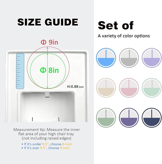 Stainless Steel Suction Plates for Toddlers, 8" Divided Kids Baby Plates with Removable Silicone Suction, Non Toxic Non Slip Portion Control Snack Dishes 3 Packs, Pink Beige Lilac