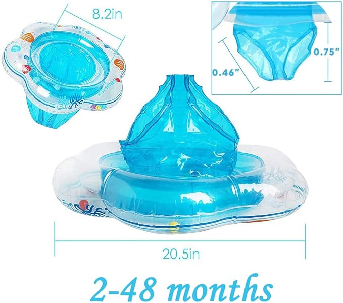 Baby Swimming Float Ring,Baby Inflatable Pool Floatie Baby Water Float Infant Swim Pool Rings for Toddler Kid Age 6-48 Months, Bathtub Toys Pool Accessories for Kids Toddlers.