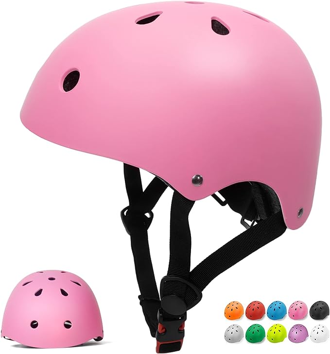 Glaf Toddler Helmet for 2-8 Years Kids Bike Helmets Baby Girls Boys Multi-Sport Adjustable Skateboard Bicycle Helmet Lightweight 3 Sizes for Toddler to Youth 8-14