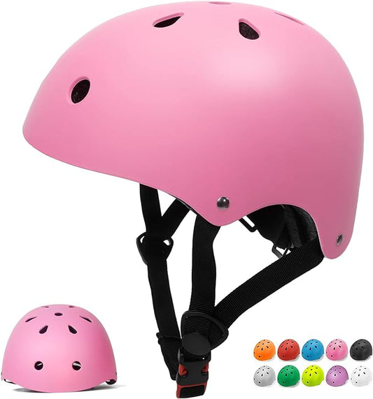 Glaf Toddler Helmet for 2-8 Years Kids Bike Helmets Baby Girls Boys Multi-Sport Adjustable Skateboard Bicycle Helmet Lightweight 3 Sizes for Toddler to Youth 8-14