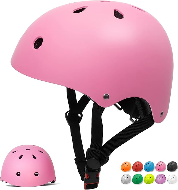 Glaf Toddler Helmet for 2-8 Years Kids Bike Helmets Baby Girls Boys Multi-Sport Adjustable Skateboard Bicycle Helmet Lightweight 3 Sizes for Toddler to Youth 8-14
