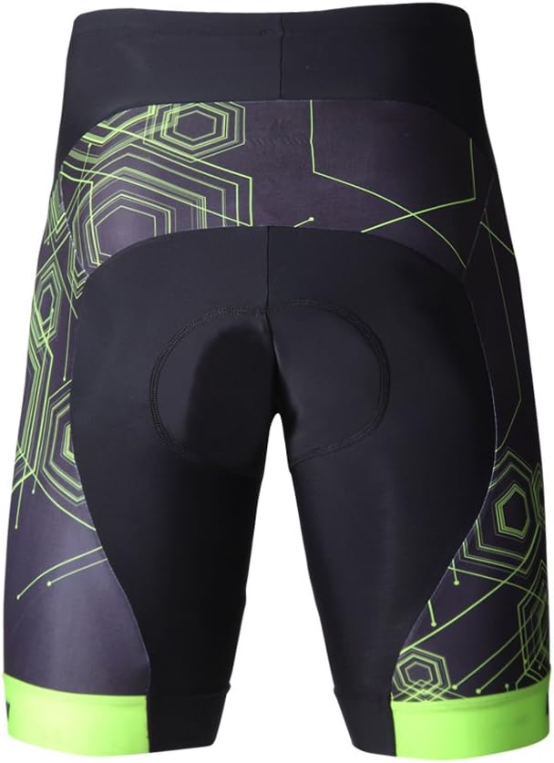 beroy Men's Comfortable Bicycle Cycling Pants, 3D Padded Bike Shorts