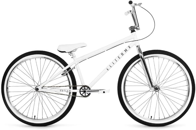 Elite BMX Bicycle 18", 20" & 26" Model Freestyle Bike - 3 Piece Crank