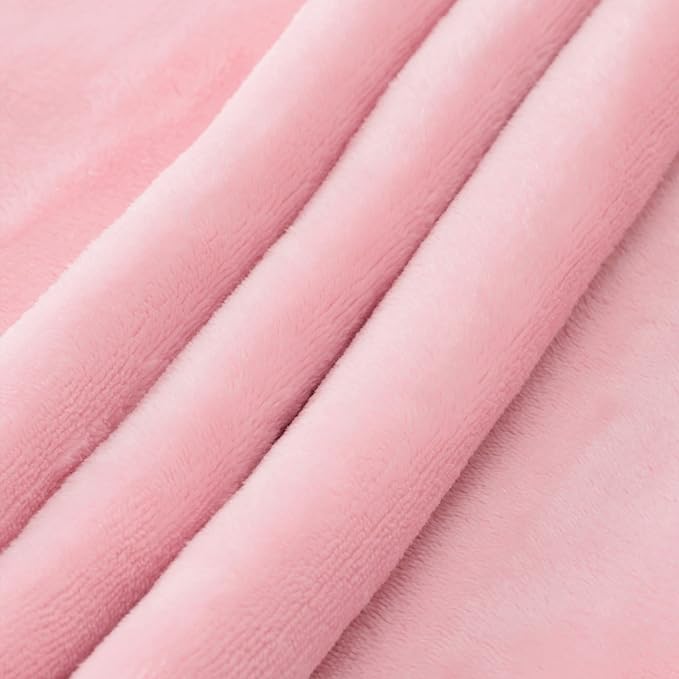 NANPIPER Baby Sherpa Blanket,Warm Toddler Throw Blanket,Soft Newborn Fleece Blanket for Winter (Pink,30x40 inches)