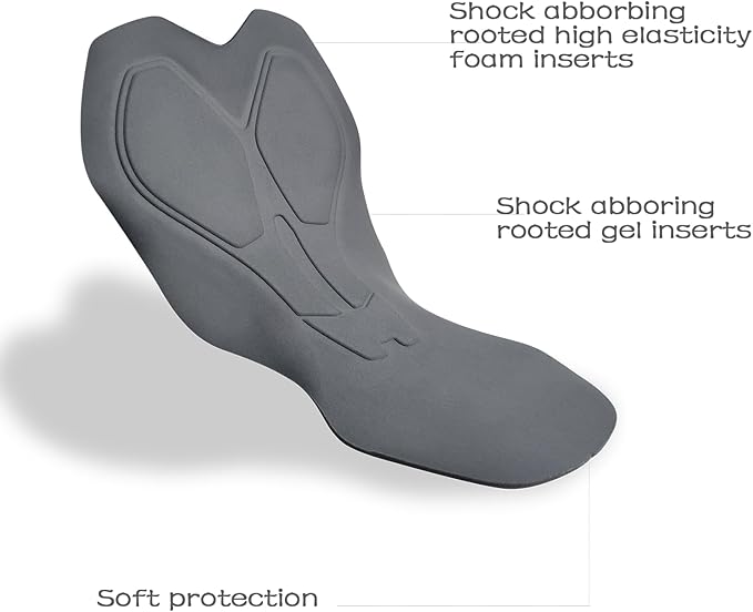 Lo.gas Mountain Bike Shorts for Men,3D Padded Loose-fit Cycling Biking Bicycle Shorts Mens with Underwear Zipper Pockets