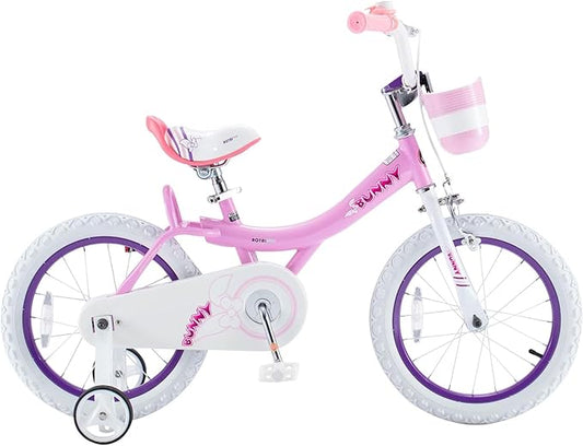 Royalbaby Princess Girls Kids Bike 12 14 16 18 20 Inch Children Bicycle with Basket for Age 3-12 Years