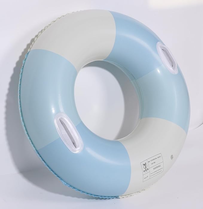 Swimming Pool Tubes-2PCS Inflatable Pool Floats for Adult Swim Ring Pool Floaties Inflatable Swimming Pool Raft Party Water Summer Beach Lounger Float Party Supplies