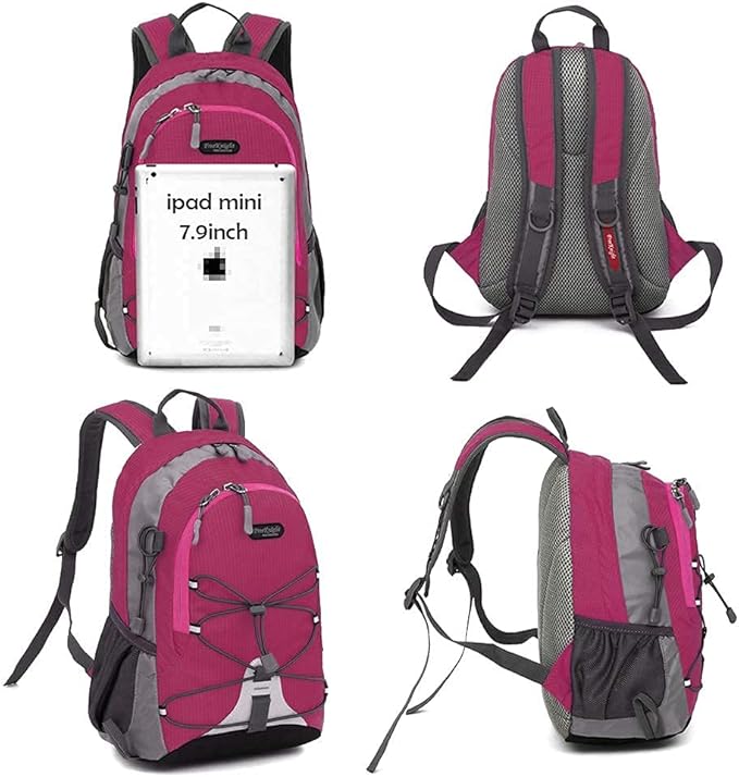 10L Small Hiking Backpack for Kids Ages 3-6 Girls Boys Under 4 feet, Mini Waterproof Outdoor Sport Travel Camping Daypack